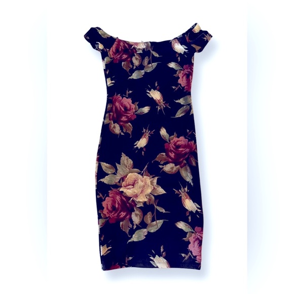 Guess Monica Dress Floral Pattern, Medium - Picture 3 of 6